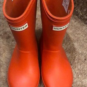 Hunter rain boots toddler